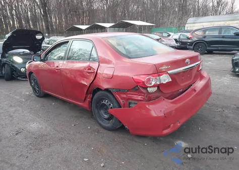 2011 Toyota Corolla Le from USA, damaged, VIN JTDBU4EE6B9127438